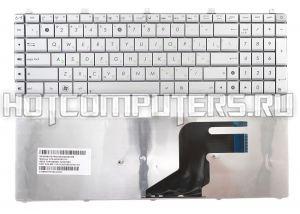 Клавиатура для ноутбука Asus 04GN5F1KRU00, русская, серебристая