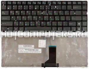 Клавиатура для ноутбука Asus 04GN0N1KRU00-2, русская, черная с черной рамкой