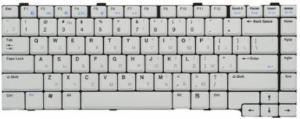Клавиатура для ноутбука RoverBook Nautilus Z550 cерая