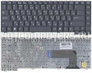 Клавиатура для ноутбука Fujitsu-Siemens Amilo Pi2510, Pi2512, Pi2515, Pa 1510, Pa 2510, Pi 1505 Series. Плоский Enter. Черная, без рамки. PN: 71GL5124