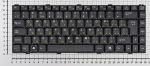 Клавиатура для ноутбука Asus Z96, S96, Z62, Z84 Series, p/n: V020662AK1, 04GNI51KUS20, черная без рамки