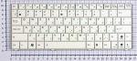 Клавиатура для ноутбуков Asus N10, N10E, N10J, Eee PC 1101HA Series, p/n: V090262AS1, 04GNS61KRU00, 04GOA1J2KUI10-1, русская, белая
