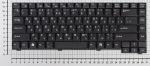 Клавиатура для ноутбуков Fujitsu-Siemens A1667 A3667 L6825 D6830 D7830 D6820 M3438 M4438 PI1536 PI1556 Series, Русская, Чёрная, p/n: K0S0824A2US00706