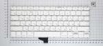 Клавиатура для ноутбуков Apple A1342 Series, 13.3, плоский ENTER, p/n: MC516LL/A, Русская, Белая
