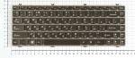 Клавиатура для ноутбуков IBM Lenovo IdeaPad Y470, Y471 Series, p/n: 142600-001H, 23B43-US, 25-012135, черная c серой рамкой
