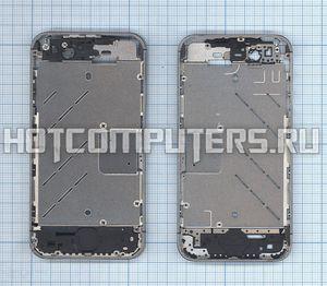 Средняя рамка для Apple IPhone 4S silver