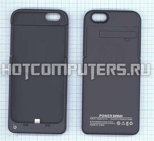 Аккумулятор/чехол для Apple iPhone 6 4000 mAh черный