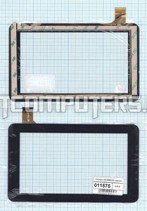 Сенсорное стекло (тачскрин) HK70DR2201 черный, Диагональ 7