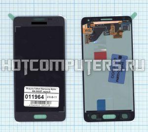 Модуль (матрица + тачскрин) для Samsung Galaxy Alpha SM-G850F черный, Диагональ 4.7, 1280x720 (SD+)