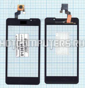 Сенсорное стекло (тачскрин) для LG P725 Optimus 3D Max черное, Диагональ 4.3
