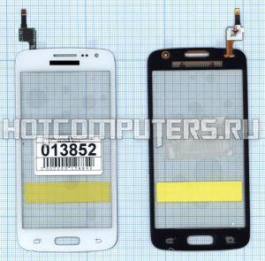 Сенсорное стекло (тачскрин) для Samsung Galaxy Core LTE SM-G386F белый, Диагональ 4.5