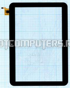 Сенсорное стекло (тачскрин) для Pipo M9 F-WGJ10162-V1 черный, Диагональ 10.1, 1280x800 (WXGA)