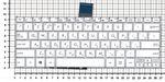Клавиатура для ноутбука Asus F200CA, F200LA, F200MA, X200CA, X200LA, X200MA Series, p/n: 0KNB0-1124RU00, 9Z.N8KSQ.90R, AEEX8700020, белая без рамки, плоский Enter