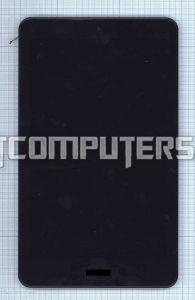 Модуль (матрица + тачскрин) для Acer Iconia One 8 B1-820 с рамкой черный, Диагональ 8, 1280x800 (WXGA)