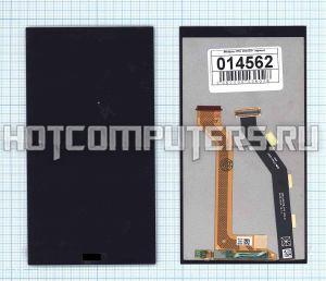 Модуль (матрица + тачскрин) для HTC One E9 plus черный, Диагональ 5.5, 2560x1440 (WQHD)