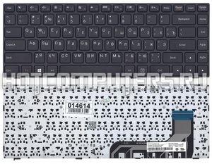 Клавиатура для ноутбука Lenovo IdeaPad 100-14IBY, 100-14IBD Series, p/n: 5N20H47067, 9Z.NCMSN.001 5N20J30730, черная без рамки