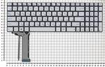 Клавиатура для ноутбука Asus N551, N751 Series, p/n:  PK13183310S, PK13183110S, 9Z.N8BBC.P01, серая с подсветкой