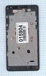 Модуль (матрица + тачскрин) для Microsoft Lumia 535 1973 черный с рамкой, Диагональ 5, 540x960