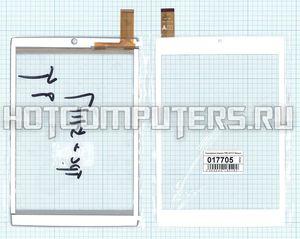 Сенсорное стекло (тачскрин) TPC-51117 белое, Диагональ 7.85