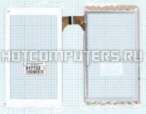 Сенсорное стекло (тачскрин) FPC-TP070215 белое, Диагональ 7
