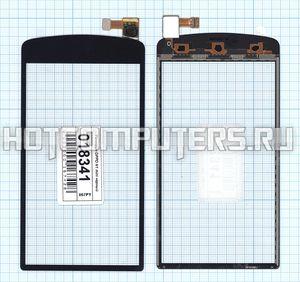 Сенсорное стекло (тачскрин) для OPPO N1 mini черное, Диагональ 5, 1280x720 (SD+)