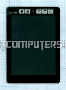 Модуль (матрица + тачскрин) для планшета Acer Iconia Tab A1-810, A1-811 черный с рамкой