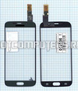 Сенсорное стекло (тачскрин) для Samsung Galaxy S6 Edge зеленое, Диагональ 5.1, 2560x1440 (WQHD)