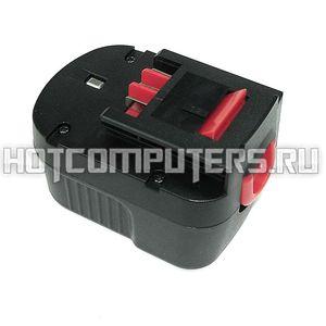 Аккумулятор для электроинструмента Black & Decker (p/n: A12, A12E, A12EX, A12-XJ, FS120B, FSB12, HPB12) 1.5Ah 12V
