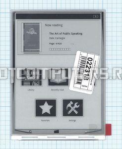 Экран для электронной книги e-ink 6 PVI ED060SCG H2-TB, Диагональ 6, 800x600 (SVGA)