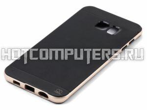 Чехол-бампер для Samsung Galaxy S6 Edge Plus SM-G928 (золотой)