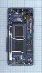 Модуль (матрица + тачскрин) для Samsung Galaxy Note 8 SM-N950F/DS черный с синей рамкой