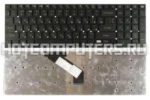 Клавиатура для ноутбуков Gateway NV55S, NV57H, NV75S, NV77H, TS45, Packard Bell TS11, TS11HR, TS13, TS44, LS11, LS13, LS44 Series, p/n: P5WS0, PK130IN1A04, MP-10K33SU-698, русская, черная