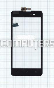 Сенсорное стекло (тачскрин) для Micromax Q334 Canvas Magnus черное, Диагональ 5