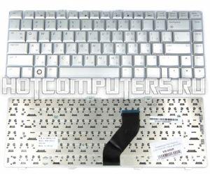 Клавиатура для ноутбуков для Dell Inspiron 1420, 1520, 1525, 1526 , XPS M1330, M1530, Vostro 1400, 1500 Series, p/n: NSK-D930R, 0P458J, серебристая