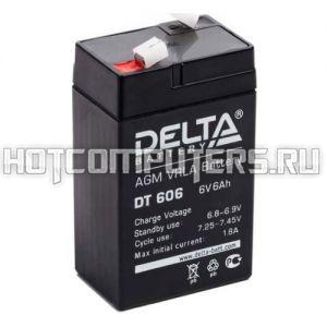 Аккумуляторная батарея Delta DT 606 (6V 6Ah)