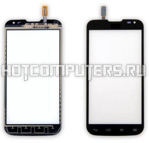 Сенсорное стекло (тачскрин) для смартфона LG L90 D410 черный