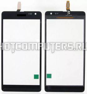 Сенсорное стекло (тачскрин) для смартфона Microsoft 535 Dual RM-1090 черное