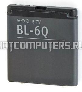 Аккумуляторная батарея BL-6Q для телефона Mobiado Classic 712 Stealth LE, 712GCB, 712ZAF, Nokia 6700 Classic