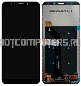 Дисплей для Xiaomi Redmi 5 Plus в сборе с тачскрином (черный) матрица, Premium