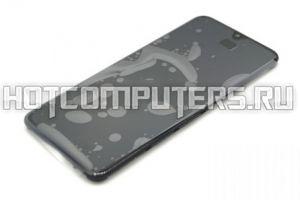 Дисплей для Samsung A405F (A40) в сборе с тачскрином и рамкой (черный), Premium