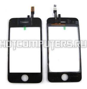 Сенсорное стекло (тачскрин) для смартфона Apple iPhone 3GS черный