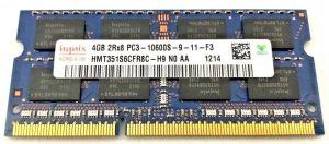 Модуль памяти Hynix 4Gb SODIMM 2Rx8 PC3-10600S