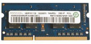 Модуль памяти Ramaxel 2Gb SODIMM PC3L-12800