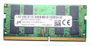 Модуль памяти Micron 16Gb SODIMM 2Rx8 PC4-2666V
