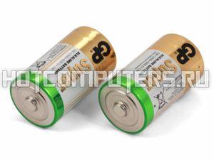 Батарейки щелочные GP LR20 (D) Super Alkaline, 1.5V (2 штуки)