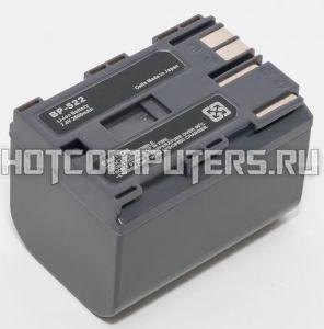Аккумуляторная батарея BP-522 для видеокамеры Canon DM-FV300 KIT, DM-FV40 KIT, DM-MV30, DM-MV400, DM-MV400i, PV130, ZR-10, ZR-20, ZR-25MC, ZR-30MC (2600mAh)