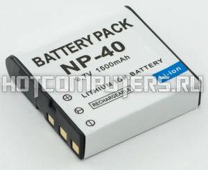 Аккумуляторная батарея NP-40 для фотоаппарата Casio Exilim EX-FS, EX-Z, Pro EX-P, EX-Z