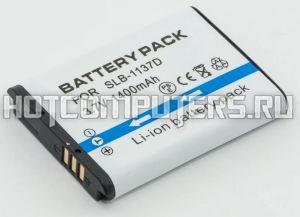 Аккумуляторная батарея SLB-1137D для фотоаппарата Samsung i100, i80, i85, L74W, NV100HD, NV103, NV106 HD, NV11, NV24HD, NV30, NV40