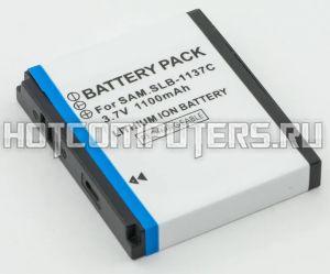 Аккумуляторная батарея SLB-1137C для фотоаппарата Samsung Digimax i7, NV11, NV24HD, NV30, NV40, NV103, NV106HD