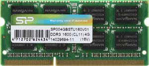 Модуль памяти Silicon Power SP004GBSTU160W02 DDR3 4GB SO-DIMM (OEM)